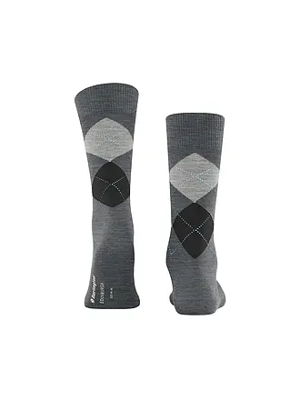 BURLINGTON | Chaussettes homme EDINBURGH 40-46 marine | grau